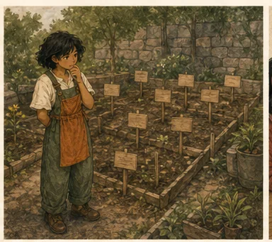 Minh họa Scene 3 — The Garden
