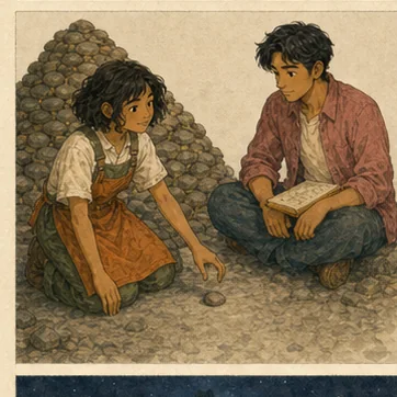 Minh họa Scene 5 — The Pebble